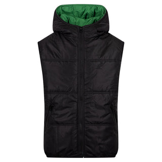 Australian Bodywarmer Zwart/Groen