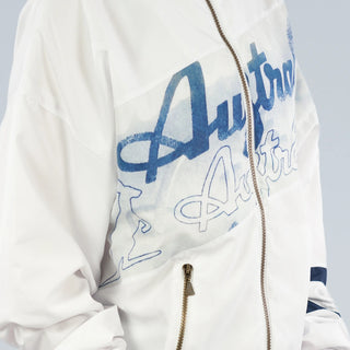 Australian Oldschool Training Jacket Smash White