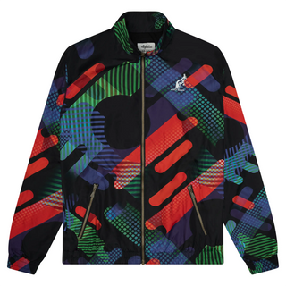 Australian Oldschool Training Jacket Neon Grid