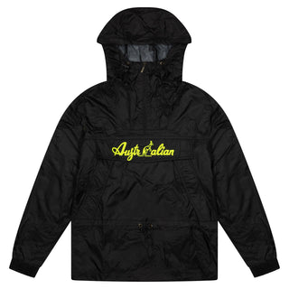 Australian Oldschool Anorak Black / Yellow