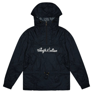 Australian Oldschool Anorak Black / White