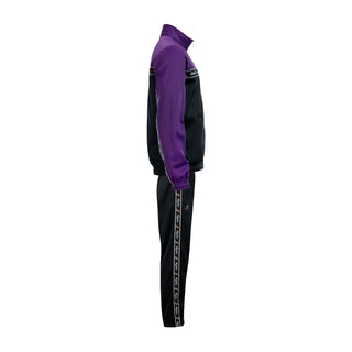 Australian Acetate Trainingsuit With Taping Purple/Black