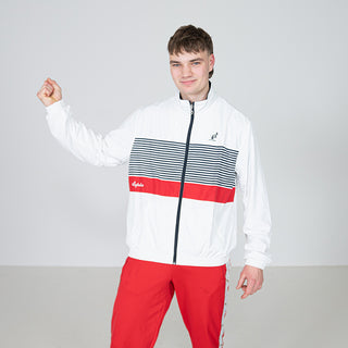 Australian Oldschool Training Jacket Libero Tennis White/Red