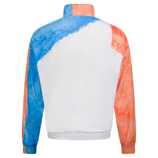 Australian Oldschool Training Jacket Sprayed Orange