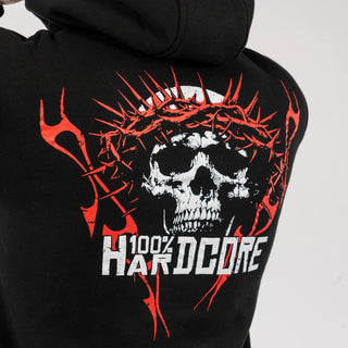 100% Hardcore Hoodie Blood Crown