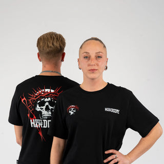 100% Hardcore T-shirt Blood Crown