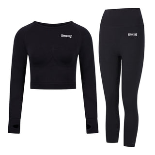 100% Hardcore Sport Set Longsleeve + Legging Black