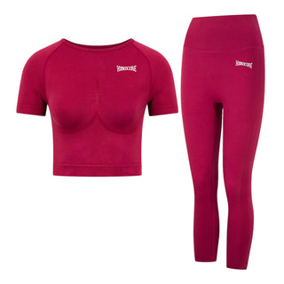 100% Hardcore Sport Set T-shirt + Legging Red