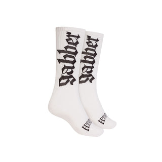 100% Hardcore Sport Socks Gabber White