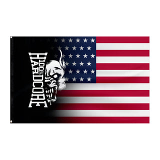 100% Hardcore Flag USA