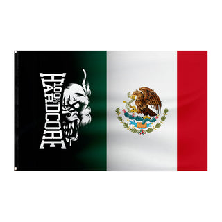 100% Hardcore Flag Mexico