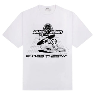 Camiseta australian de pista dura Chaos White