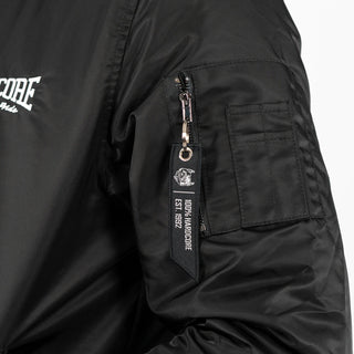 100% Hardcore Bomberjacket Branded Rage Black