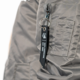 100% Hardcore Bomberjacket Branded Rage Graphite