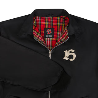 Hooligan Streetwear Harrington Jack Old School Zwart