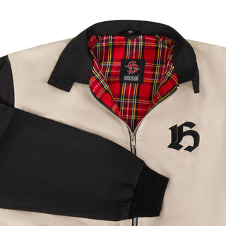 Hooligan Streetwear Harrington Jack Old School Beige