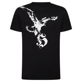 Hooligan Streetwear T-shirt Eagle Zwart