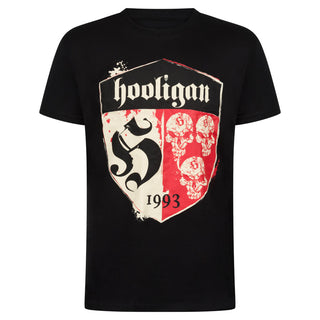 Hooligan Streetwear T-shirt Shelter Zwart