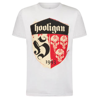 Hooligan Streetwear T-shirt Shelter Wit