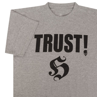 Hooligan Streetwear T-shirt TRUST! Grijs