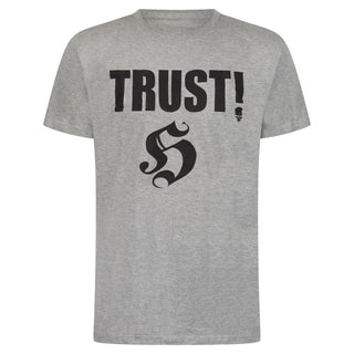 Hooligan Streetwear T-shirt TRUST! Grijs