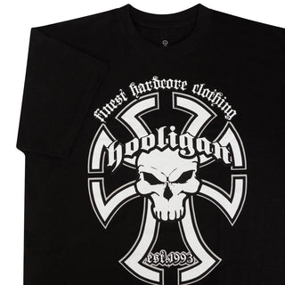 Hooligan Streetwear T-shirt Templar Zwart