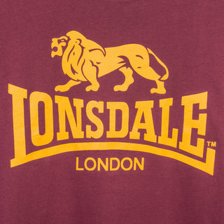 Lonsdale Classsic T-Shirt Oud Logo Bordeaux