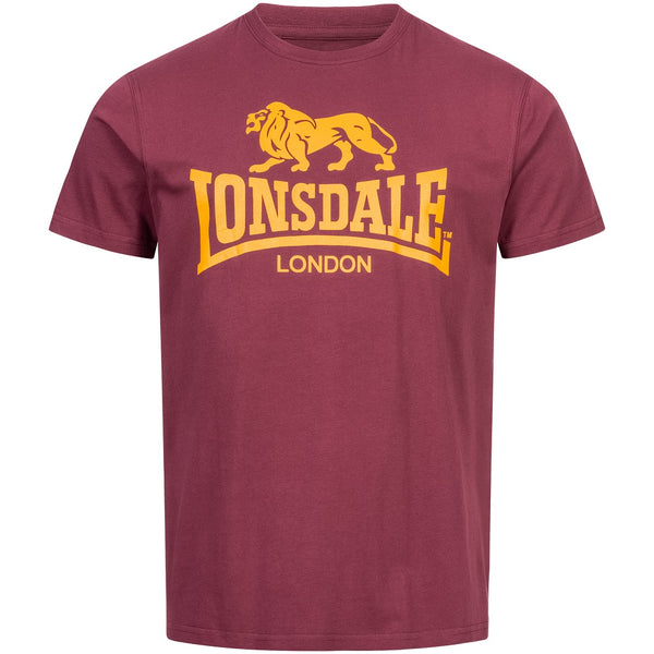 値下げ★Lonsdale★Sサイズ★イングランド★ヴィンテージサッカーシャツ Lonsdale Classic T-Shirt Old Logo Burgundy – 100% Hardcore