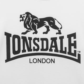 Lonsdale Classsic T-Shirt Oud Logo Wit