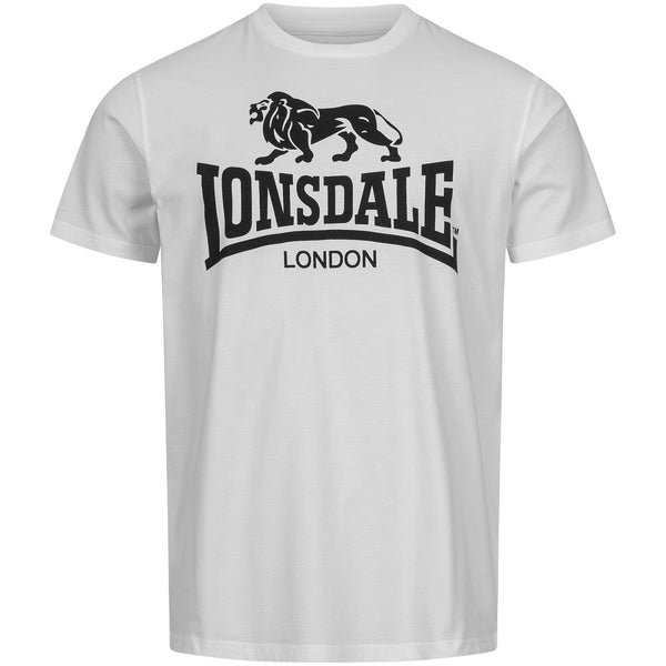 Lonsdale Classic T-Shirt Old Logo White – 100% Hardcore