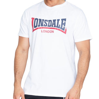 Lonsdale Classic T-Shirt Two Tone Wit