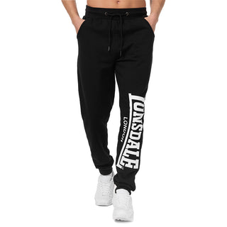 Lonsdale London Joggingbroek Logo Groot Zwart