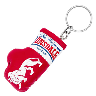 Lonsdale Mini Bokshandschoen sleutelhanger Rood