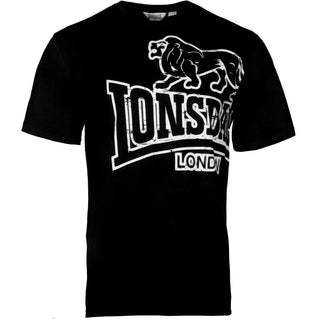 Lonsdale T-shirt Langsett Zwart