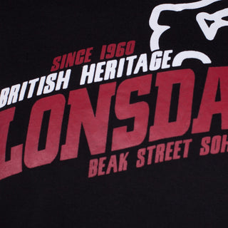 Lonsdale T-shirt Walkley Zwart