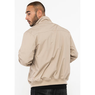 Lonsdale Slimfit Harrington Jacket Classic Sand