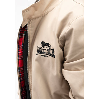 Lonsdale Slimfit Harrington Jacket Classic Sand