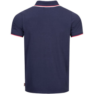 Lonsdale Slimfit Polo The Lion Donkerblauw