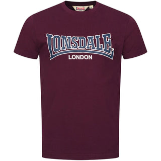 Lonsdale T-Shirt Dukinfield Oxblood