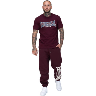 Lonsdale T-Shirt Dukinfield Oxblood