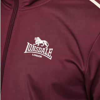 Lonsdale Training Jacket Hoylake Oxblood