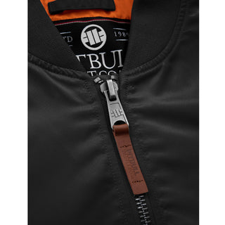 Pit Bull West Coast Bomberjacket MA1 Logo 2 Black