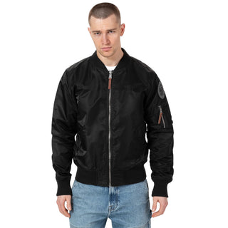 Pit Bull West Coast Bomberjacket MA1 Logo 2 Black