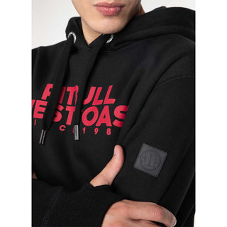 Pit Bull West Coast Hoodie Since 89 Zwart