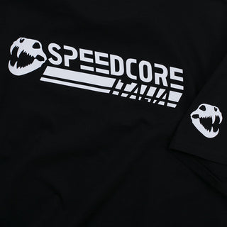 Speedcore Italia T-shirt Basic Logo Zwart