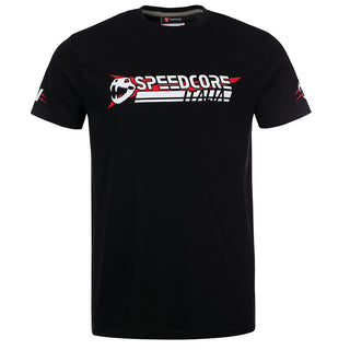 Speedcore Italia T-shirt Splatter Zwart