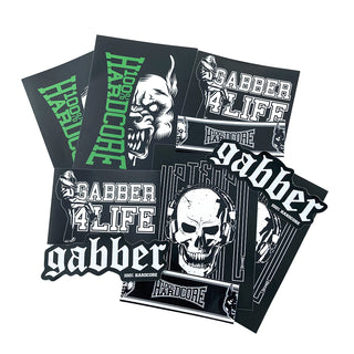 100% Hardcore Sticker Set Exclusive