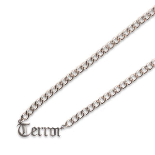 Terror Ketting Logo Zilver [65 CM]