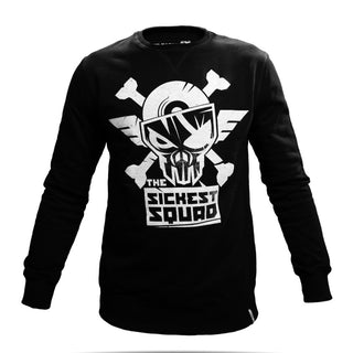 The Sickest Squad Crewneck Logo by Traxtorm