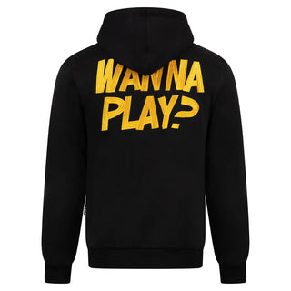 Sudadera con capucha y cremallera de Paul Elstak Wanna Play Taped